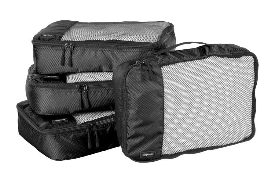 packing cubes for motorcycle touring