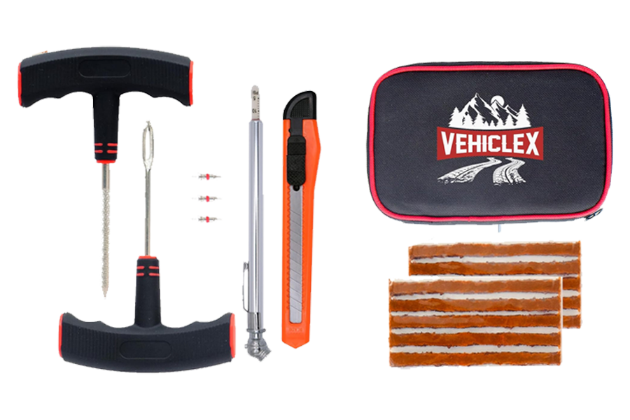 tire repair kit (accessories for motorcycle touring)